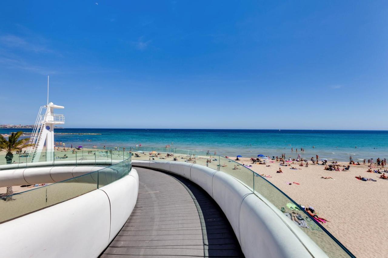 Hb Apartments - Apartamento Plaza Luceros Playa Alicante Loft Com Exterior photo